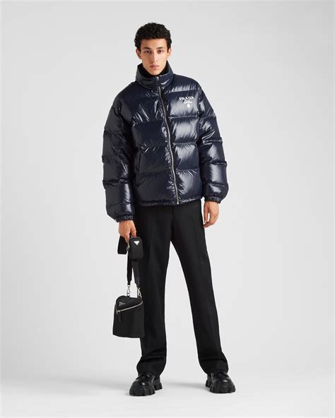 prada cotton coat men|prada down jacket men's.